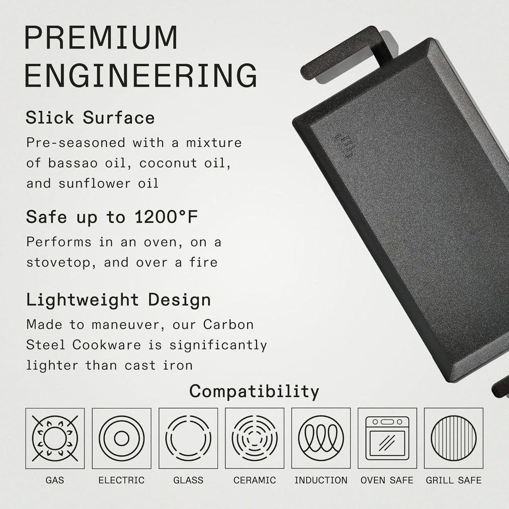 Carbon Steel Griddle Y58493