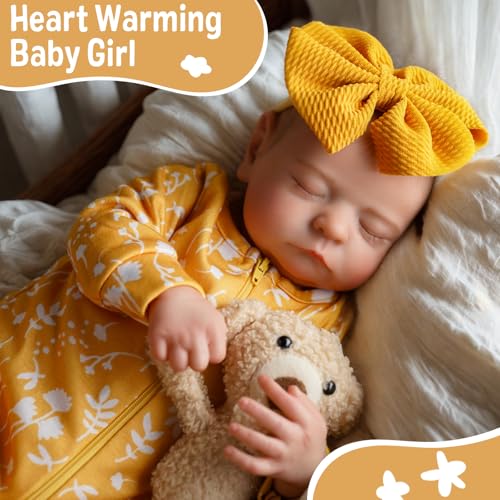 20 inch Soft Silicone Full Body Vinyl Reborn Baby Doll H444