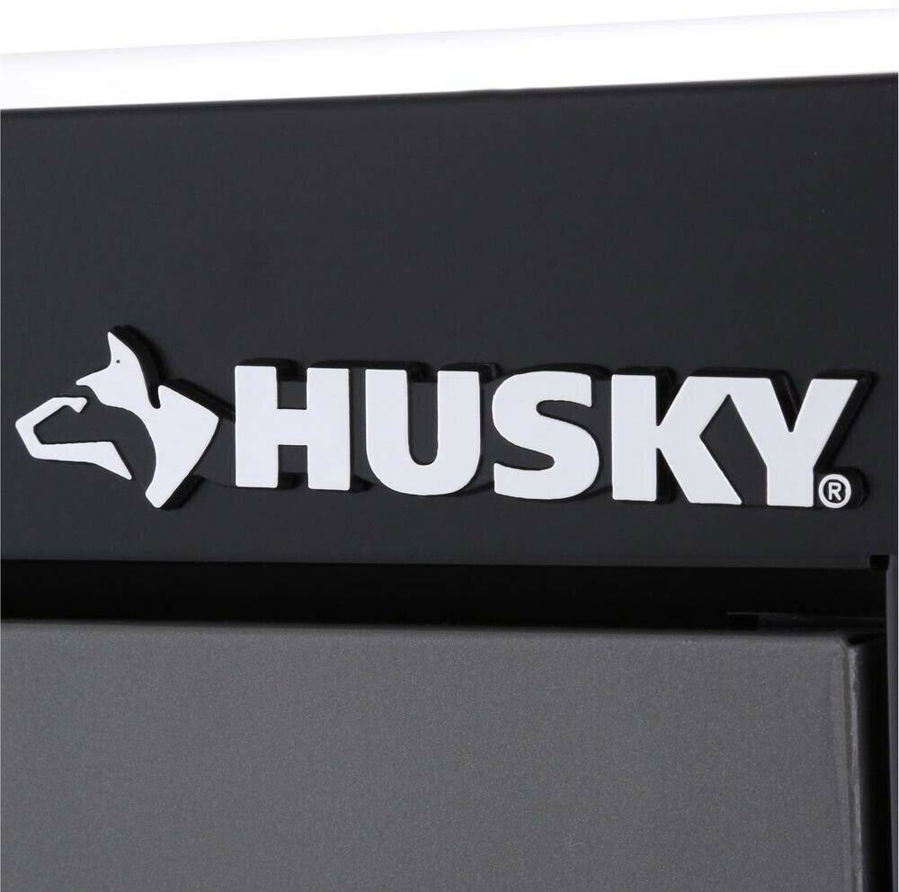 Black Steel Garage Wall Cabinet U98419