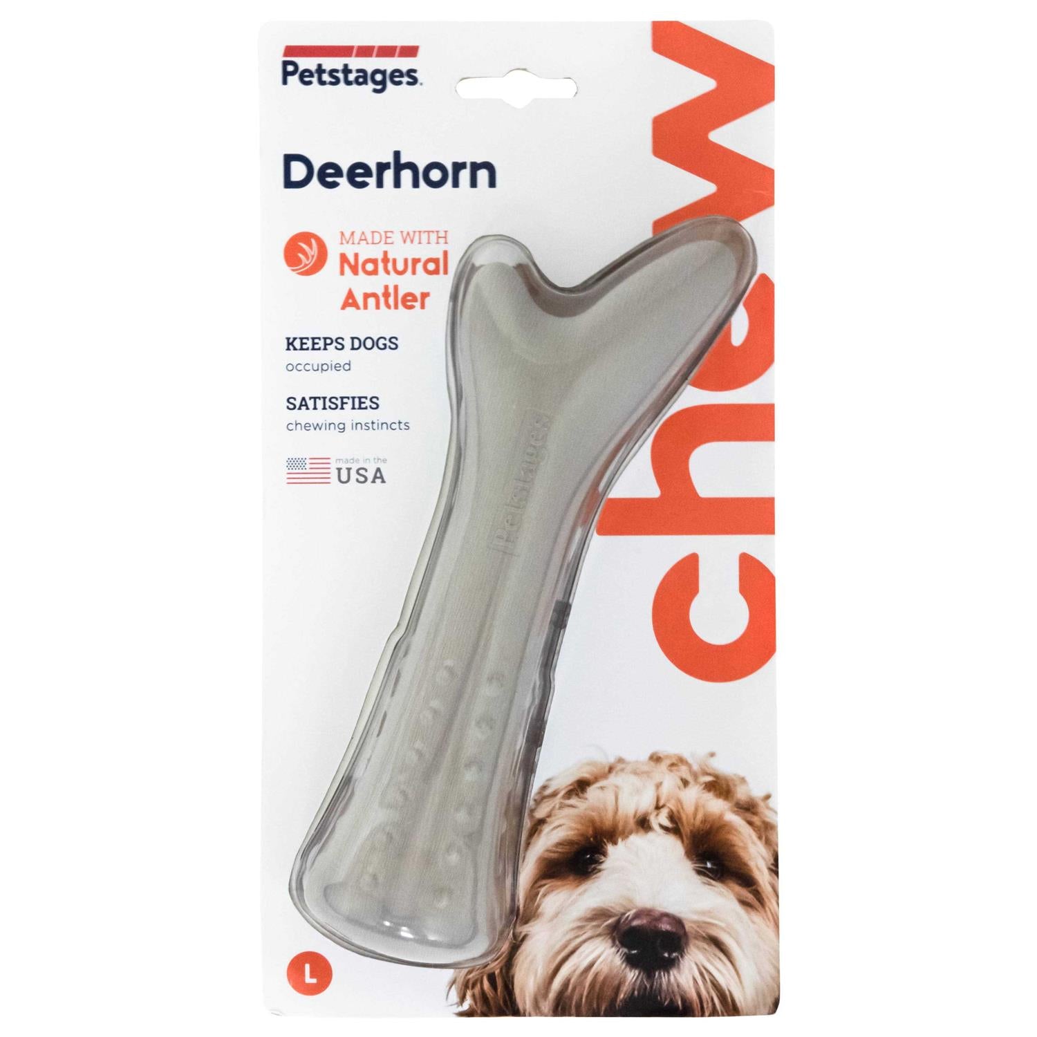 Deerhorn Chew Dog Toy W395