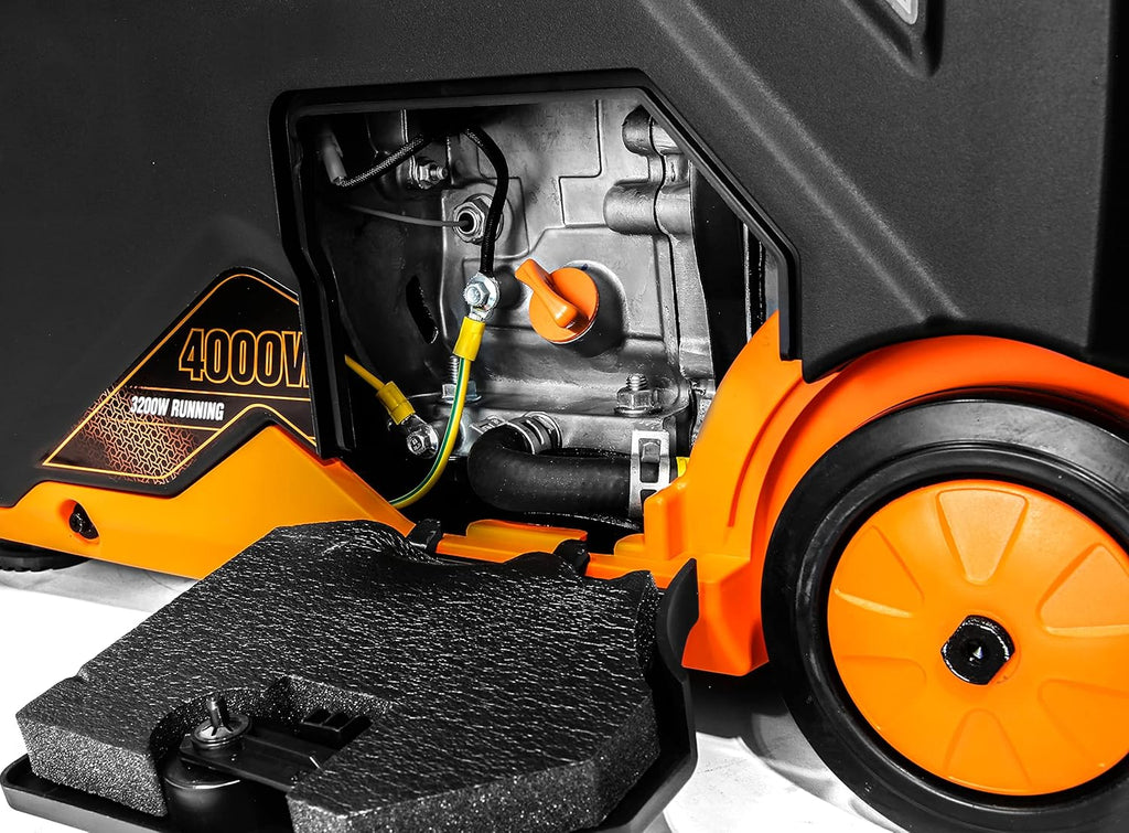 4000-Watt Inverter Generator with Fuel Shut-Off and CO Shutdown Sensor D71106