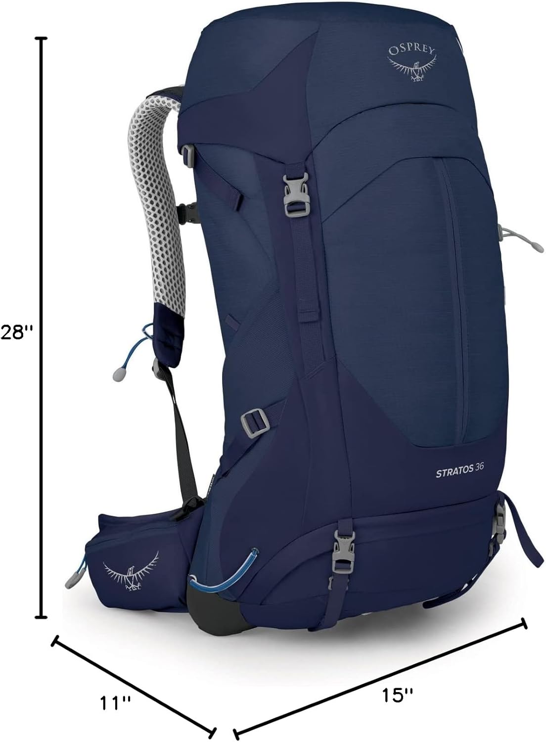 36L Men's Hiking Backpack, Cetacean Blue K43605