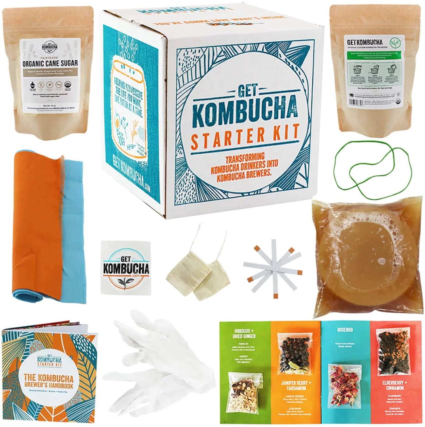 Kombucha Brewing Starter Kit N1374