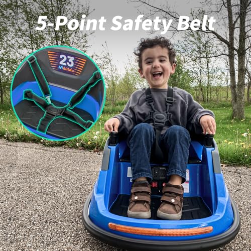 Blue Electric Bumper Car A228