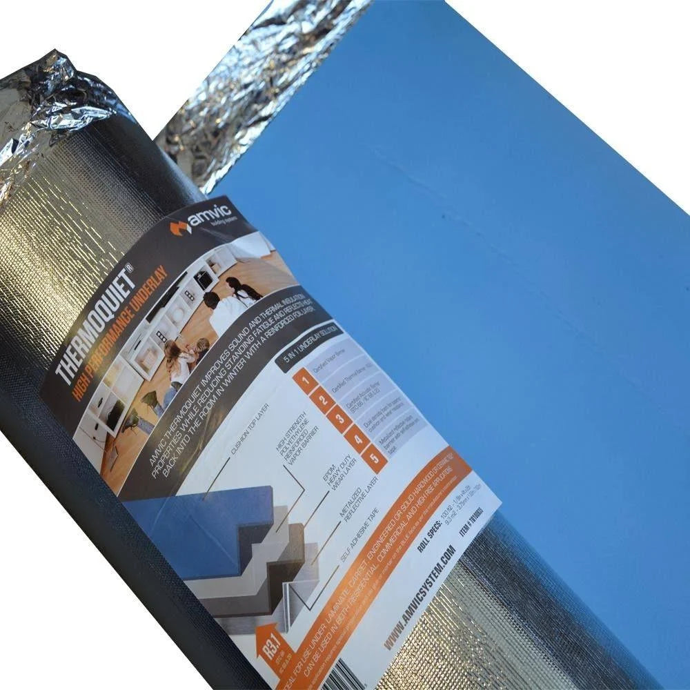Commercial Thermal Acoustic Floor Wall Insulated Underlayment Underlay Carpet J5735
