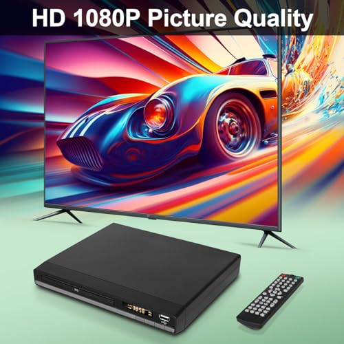 Region-Free DVD Player with HDMI Output J4046