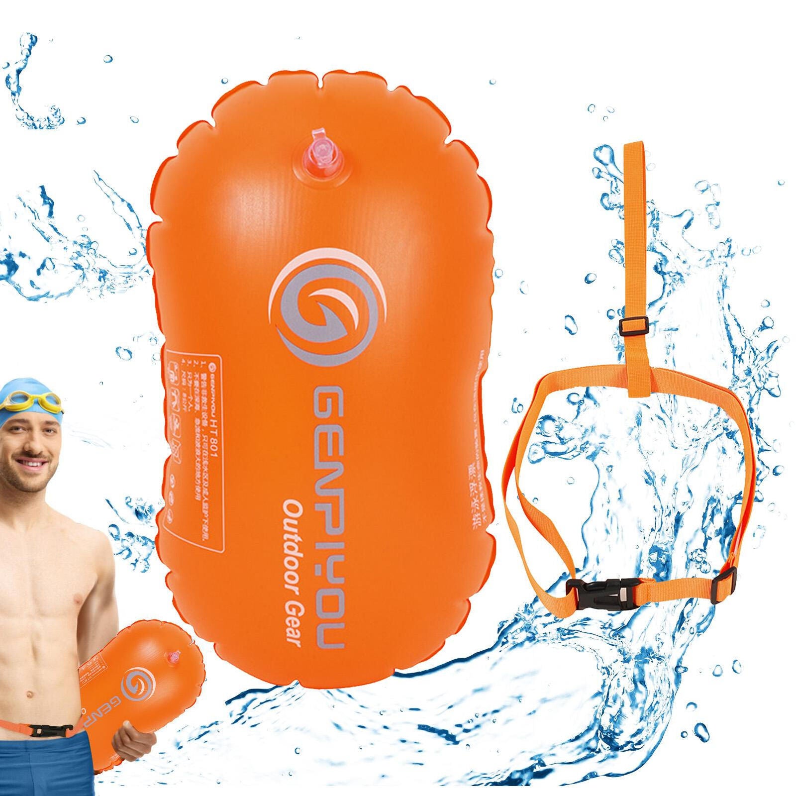 Inflated Swim Buoy Flotation Devices Z9725