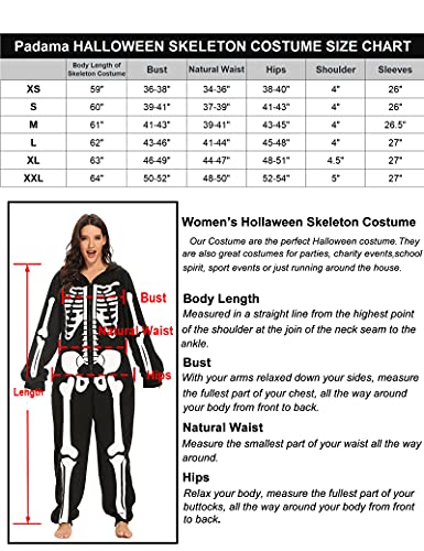 Skeleton Plush Pajamas Onesie V836442