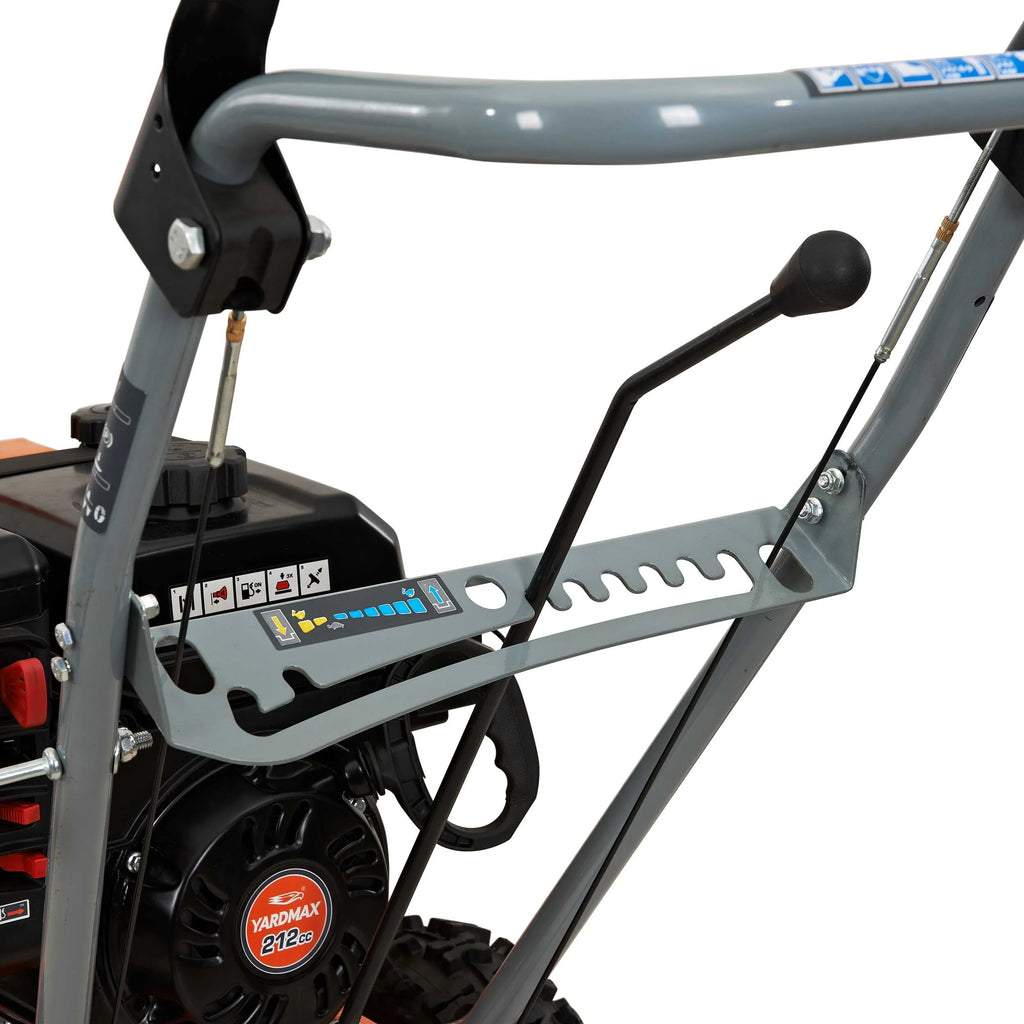 24 in. 212cc Two-stage Self-propelled Gas Snow Blower with Push-button Electric Start V485718