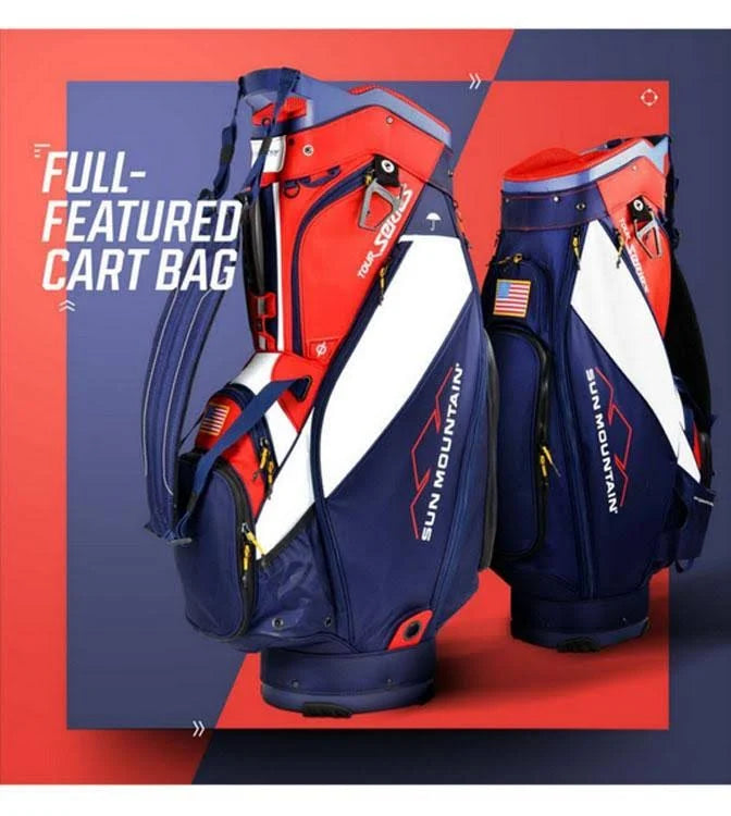 Navy/White/Red Cart Bag Y927925