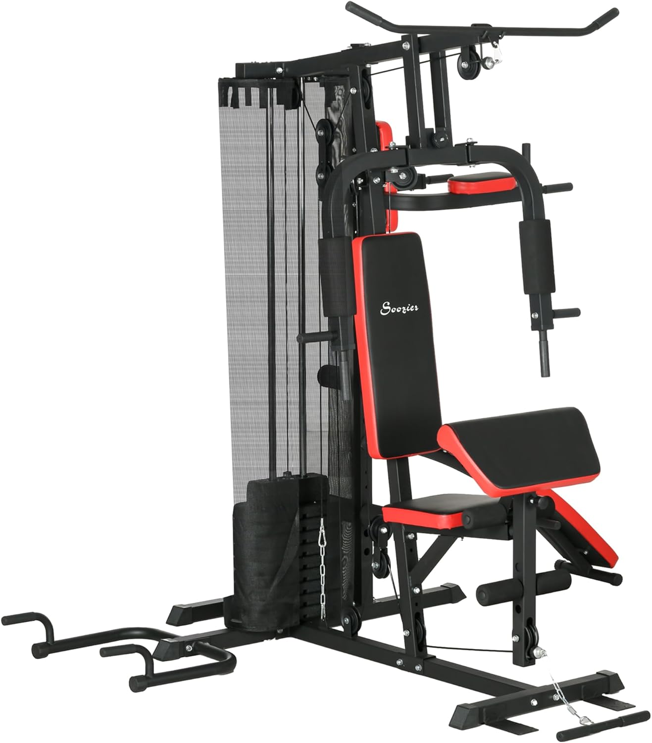 Multi Gym Workout Station with 143lbs Weight Stack M830
