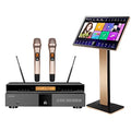 22-inch Touch Screen Karaoke Player with Wireless Microphone I963455