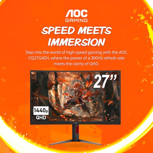 32" Curved Frameless Gaming Monitor 2K QHD 1500R VA 180Hz 0.5ms K6514