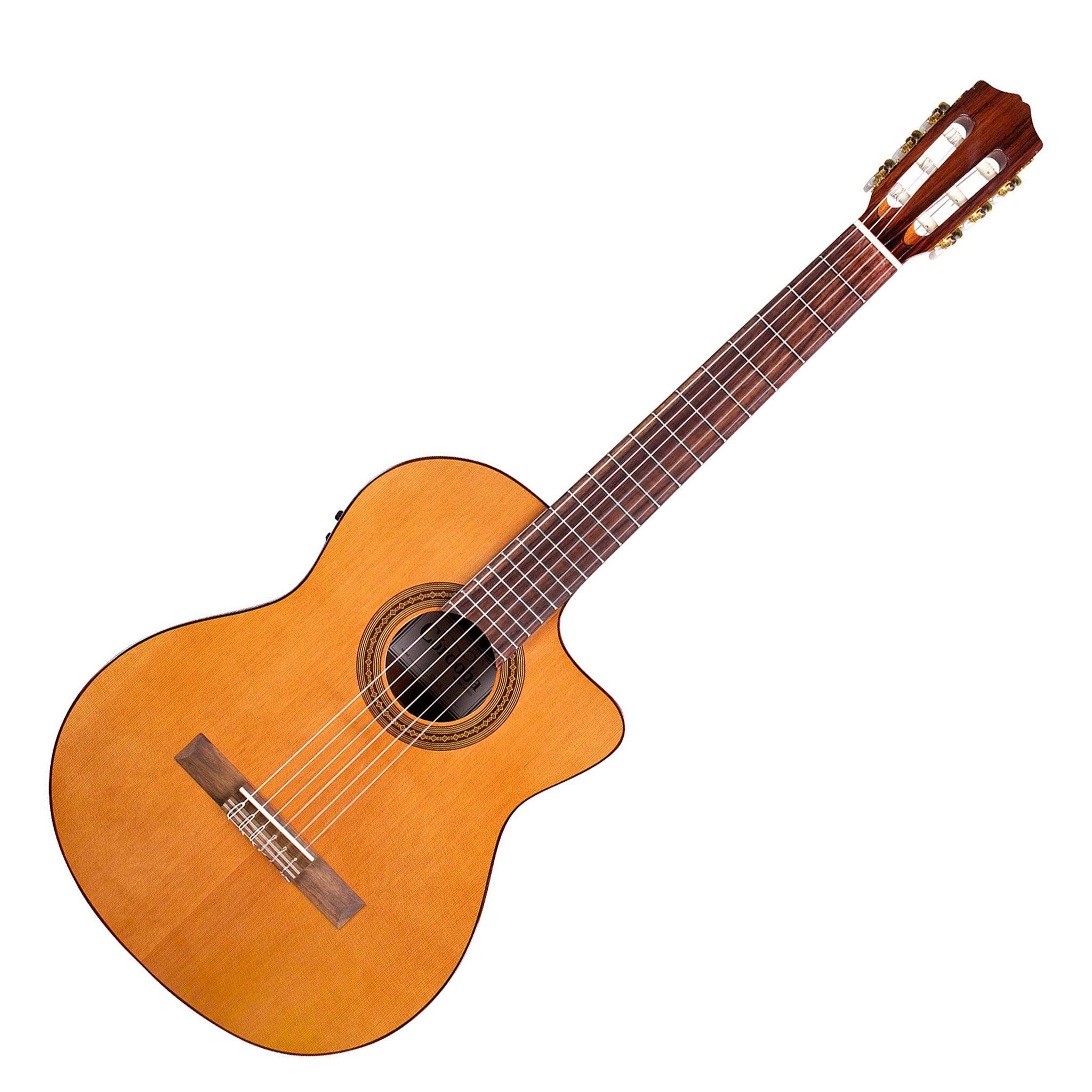 Natural Cutaway Classical Acoustic Electric Guitar A56691