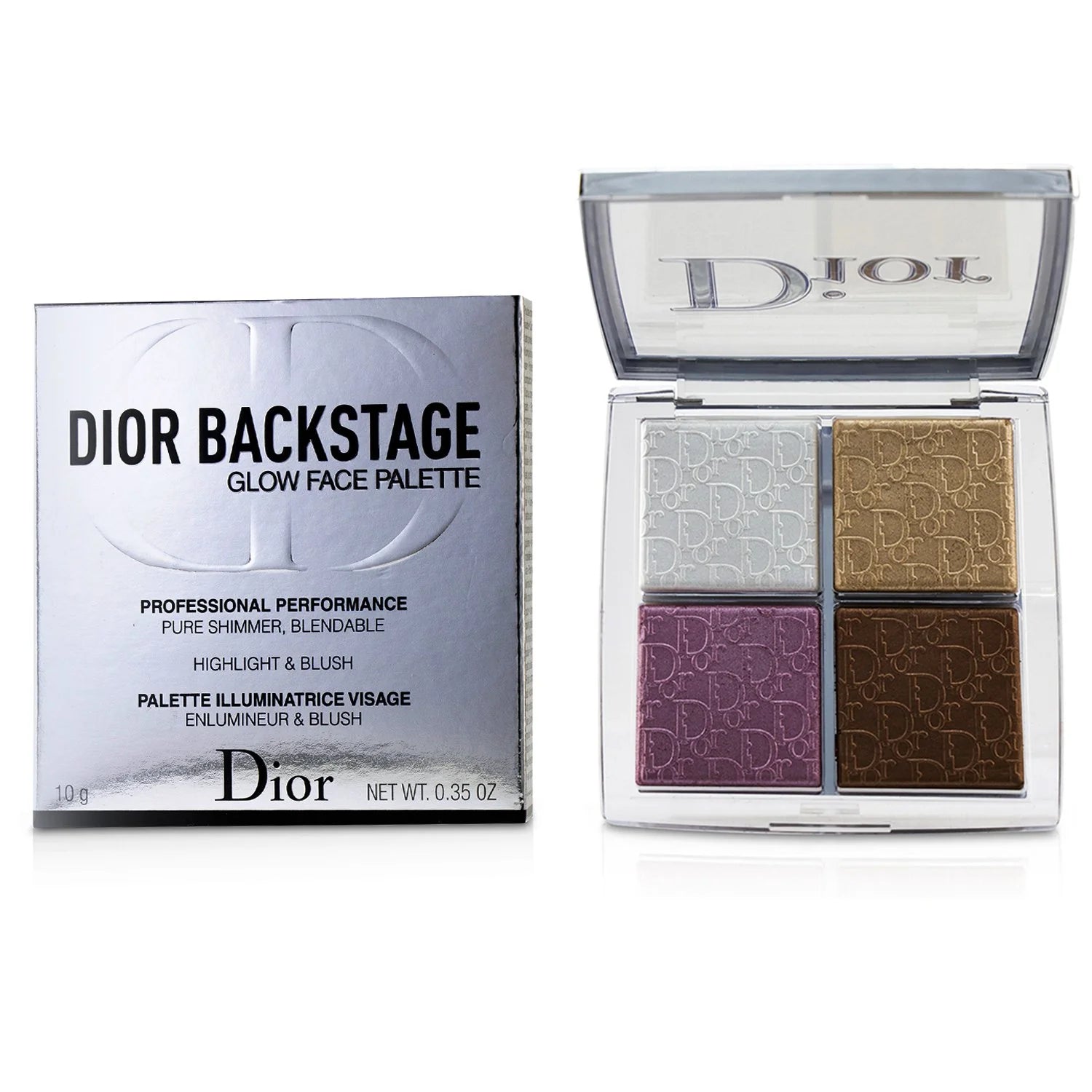 Glow Face Palette (Highlight & Blush) - # 001 Universal A286