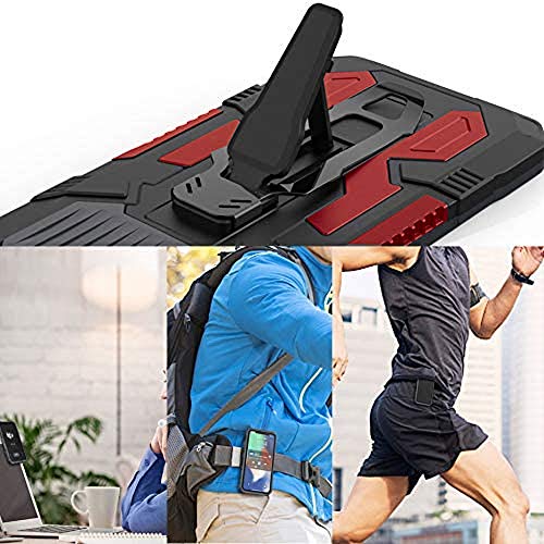 2Pack Black Heavy-Duty Protective Case for LG K51 P1932