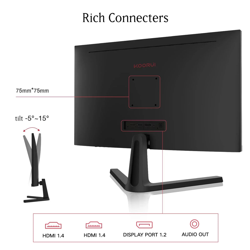 24 inch FHD 1080P VA Gaming Monitor, 165Hz, 1ms X972497