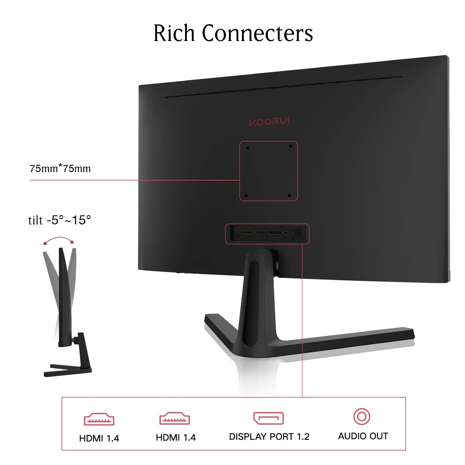 24 inch FHD 1080P VA Gaming Monitor, 165Hz, 1ms X972497