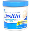 6 Pack Desitin Rapid Relief Diaper Rash Cream 16 oz H188