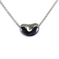 925 bean pendant necklace J3627