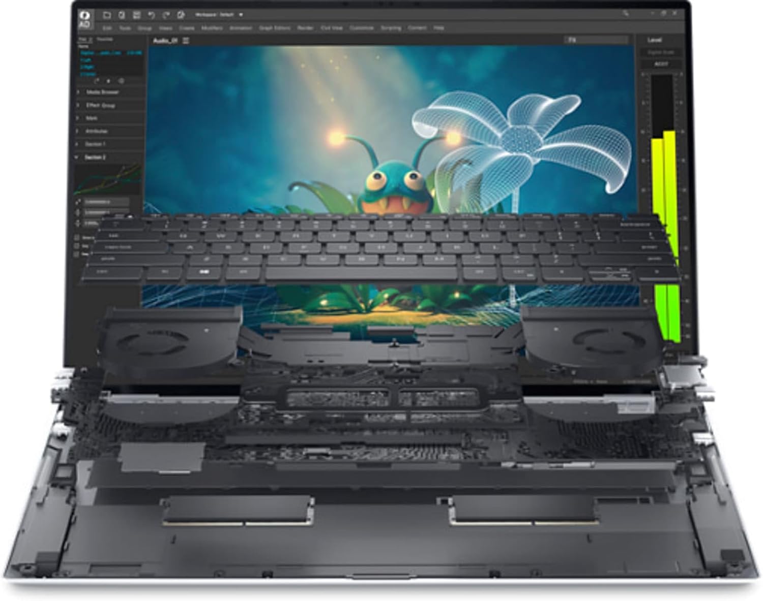 15.6" FHD+ Workstation Laptop Core i7 256GB SSD 32GB RAM RTX A2000 Win 11 Pro O2694