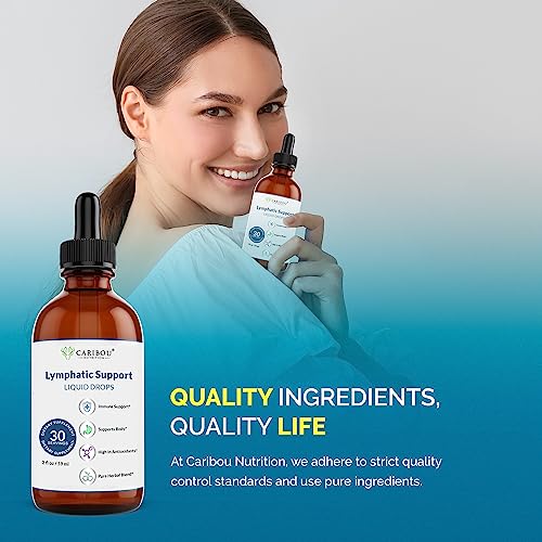 Lymphatic Drainage Drops with Elderberry and Echinacea, 60 Servings - 4oz X173052