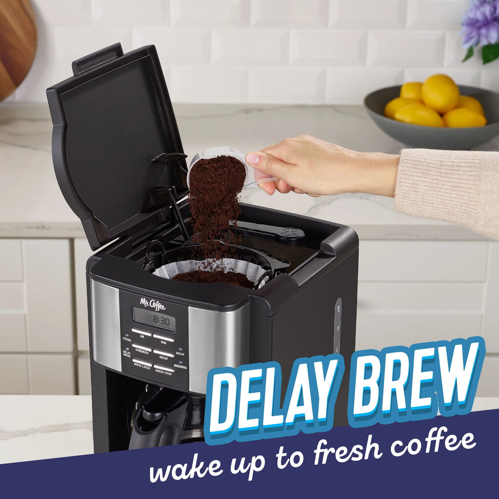 12 Cup Coffee Maker with Decaf Function X744