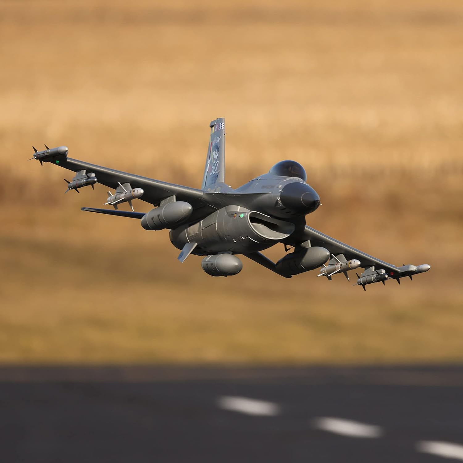 RC Airplane F-16 Falcon 80mm EDF Jet V79818
