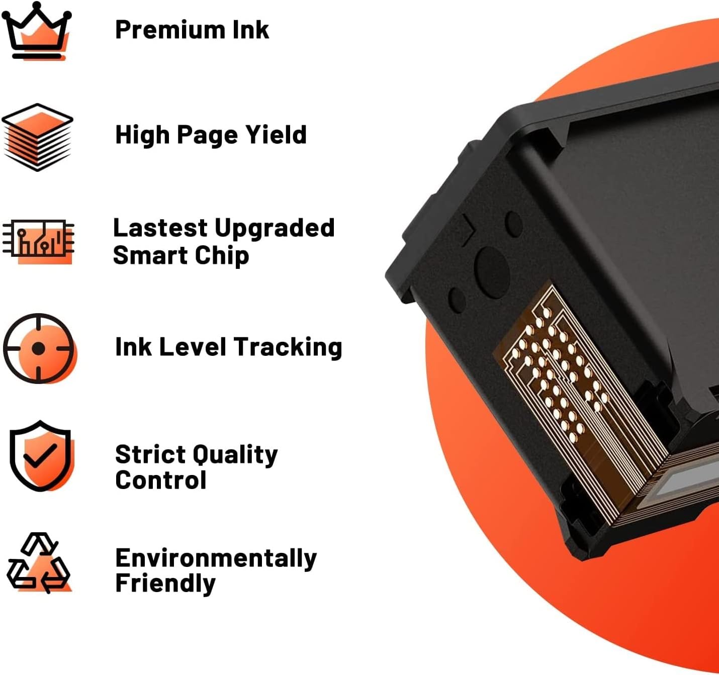 Black Ink Cartridge, 2 Pack K836