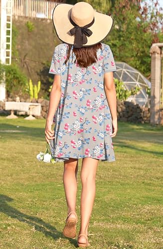 Short Sleeve Zipper Front Robe with Pockets I30543