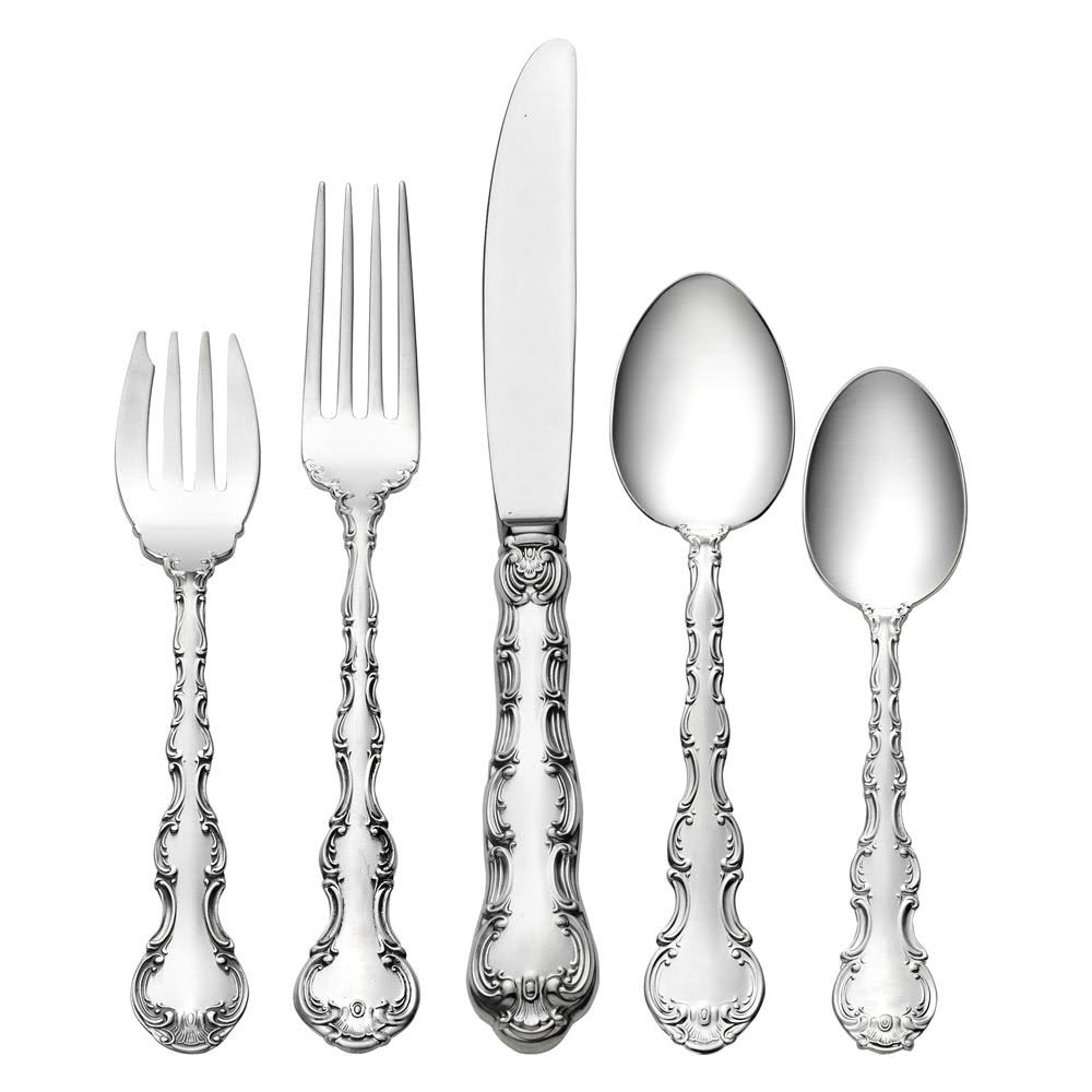 5 Piece Sterling Silver Place Setting H34075