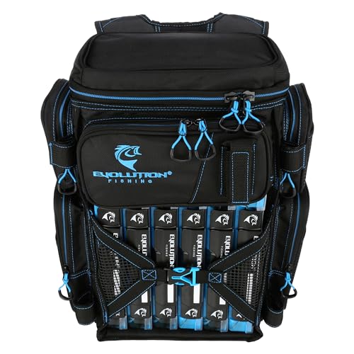 Seafoam 3600 Size Heavy Duty Fishing Tackle Backpack with 6 Trays Y331