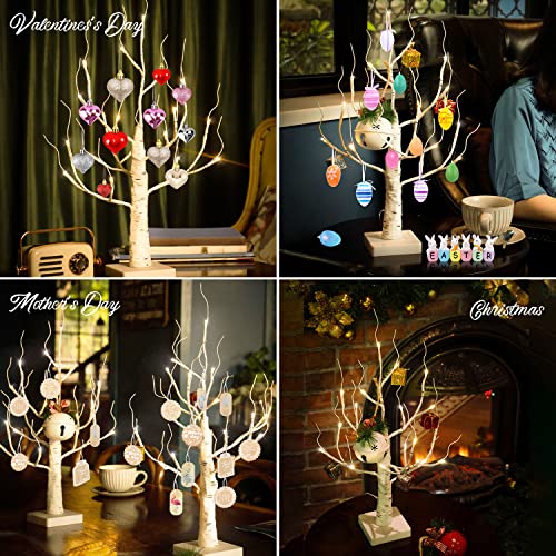 4ft 48LED Artificial Birch Tree Light U1690