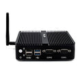 Industrial Mini PC, Celeron J4125, Windows 10 Pro, DDR4 8GB RAM 512GB SSD 1TB HDD, 2 RS232 COM, HDMI VGA Dual Display, Gigabit Ethernet, BT 4.0, 4K, WiFi A24605