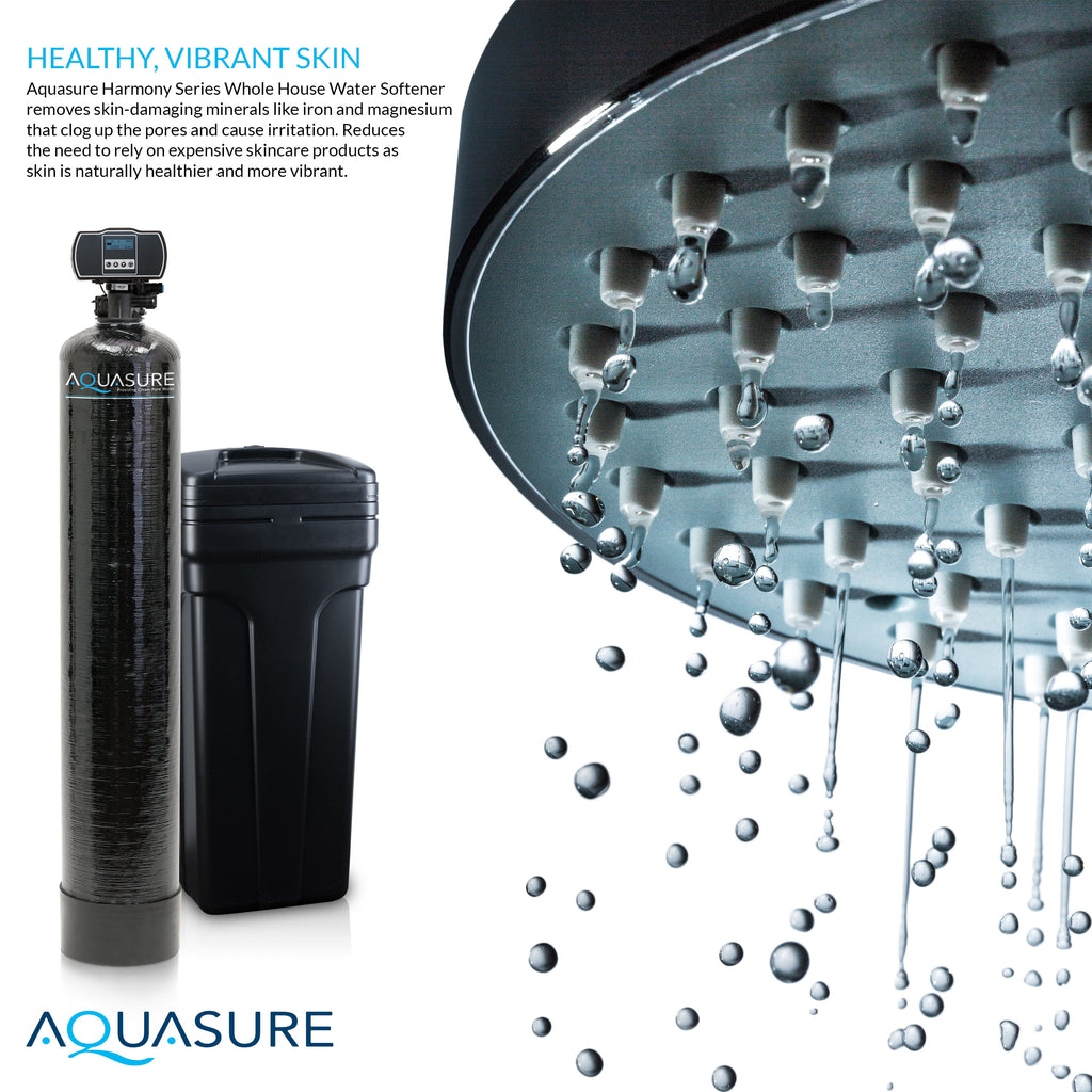 Whole House Water Softener Reverse Osmosis Drinking Water Filter Bundle (64,000 Grains) N4560