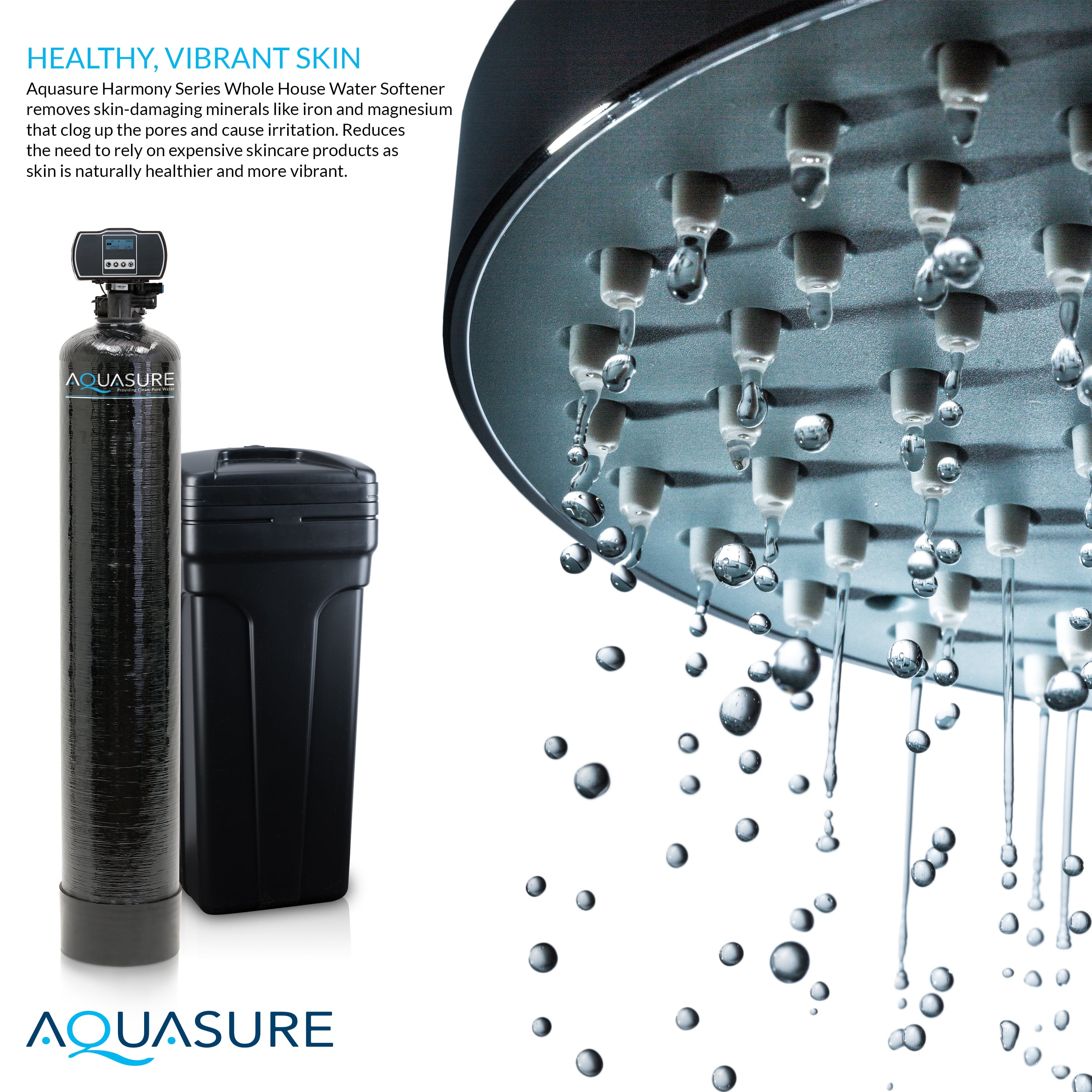 Whole House Water Softener Reverse Osmosis Drinking Water Filter Bundle (64,000 Grains) N4560