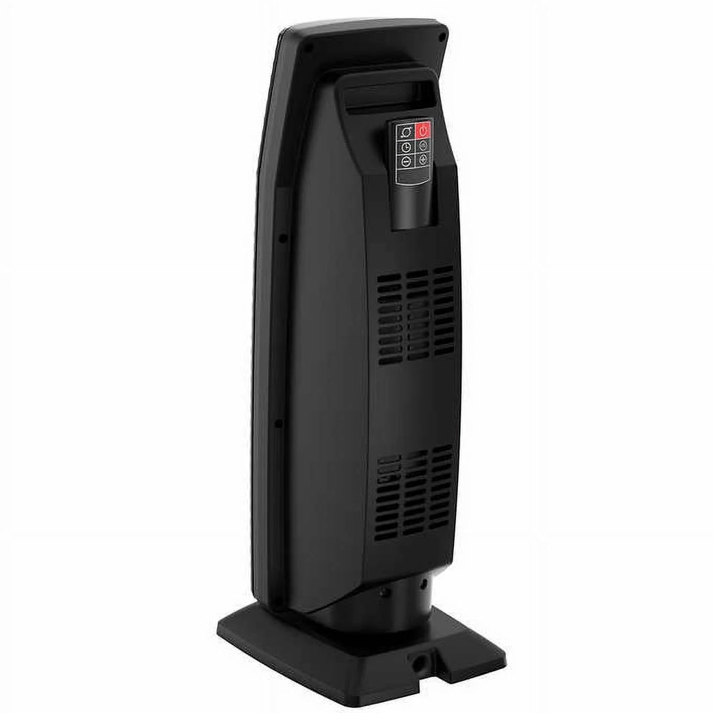 Black Ceramic Tower Space Heater Y430