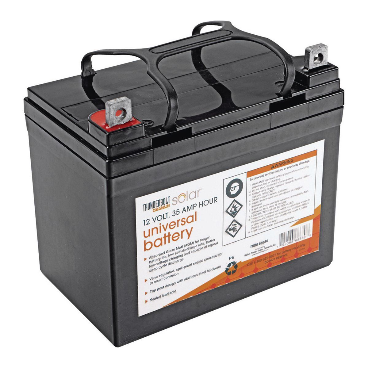 12V 35 Ah Sealed Lead-Acid Battery P668732