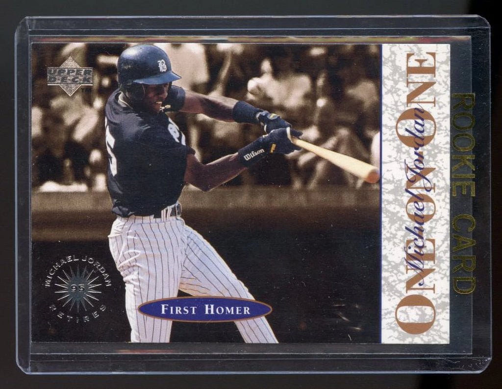 1995 Upper Deck Michael Jordan White Sox Rookie Card O9919