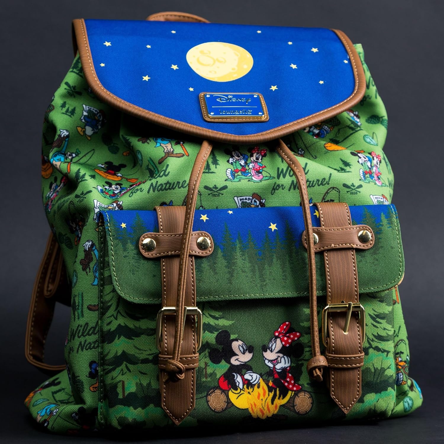 Mickey, Minnie, & Friends Camping Scene Rucksack W186584