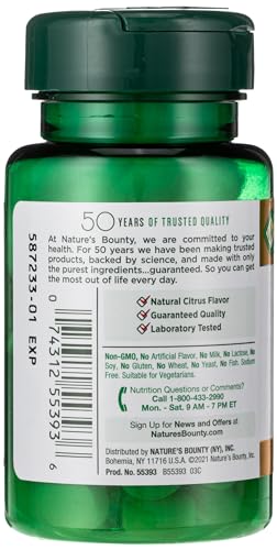 60 mg Vitamin C + Zinc Supplement Tablets Q990165