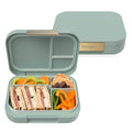 Dark Gray Bento Lunch Box, 3-4 Compartments, Leak-Resistant, 44 fl oz, BPA-Free F959396