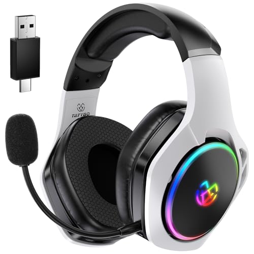 2.4GHz Wireless Gaming Headset with Noise Canceling Microphone V1267
