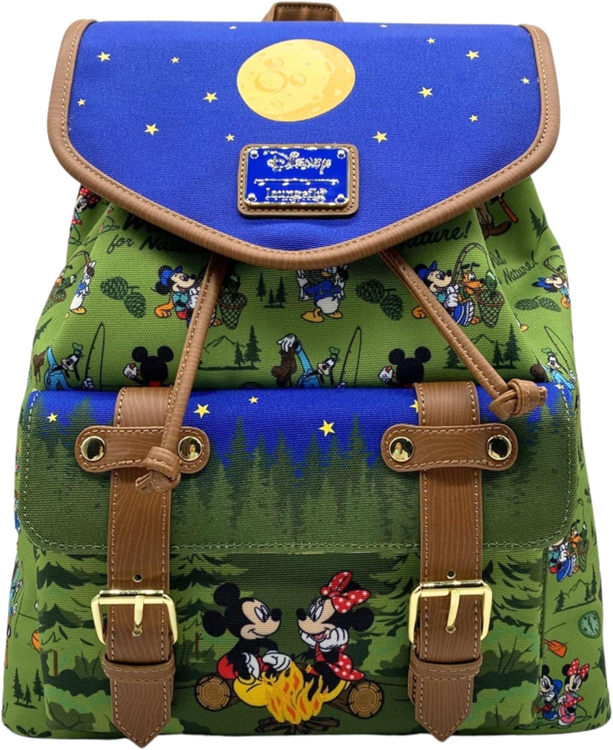 Mickey, Minnie, & Friends Camping Scene Rucksack W186584