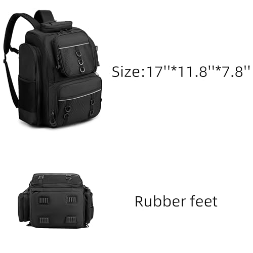 Fishing Tackle Backpack with Rod Holders W9268