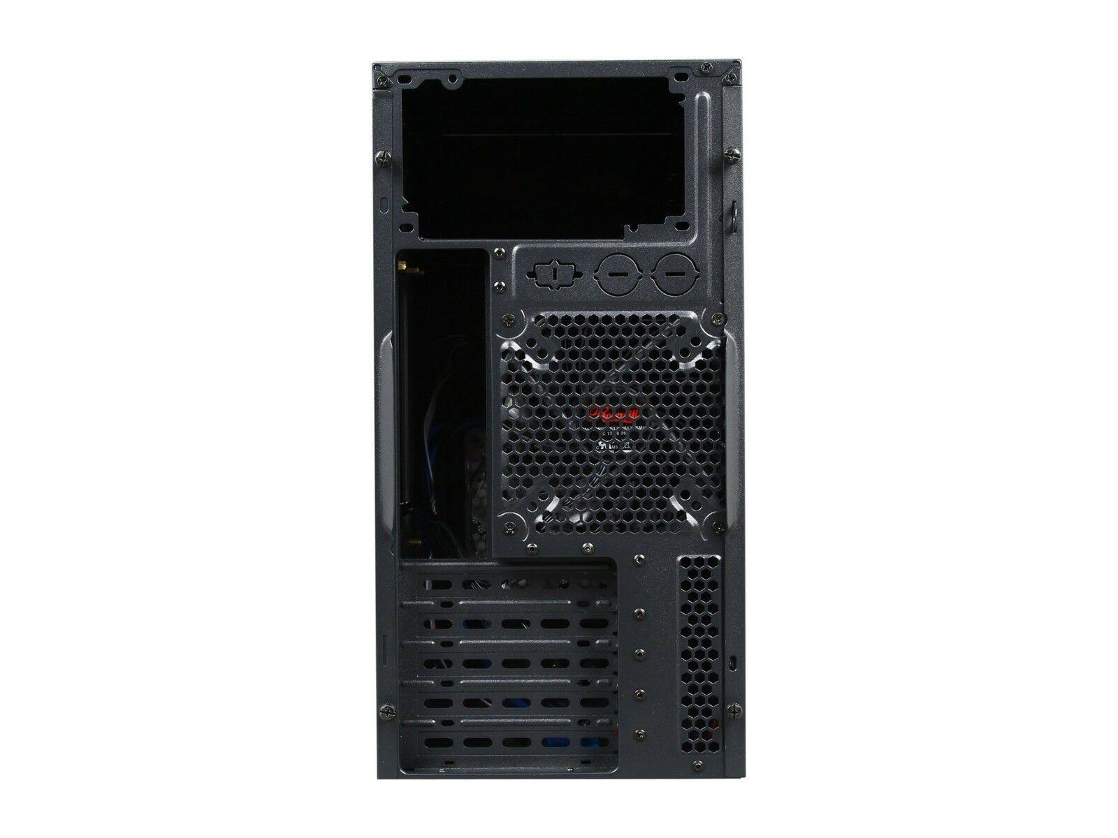Micro-ATX Mini Tower Computer Case with Dual USB 3.0 Dual Fans D609527