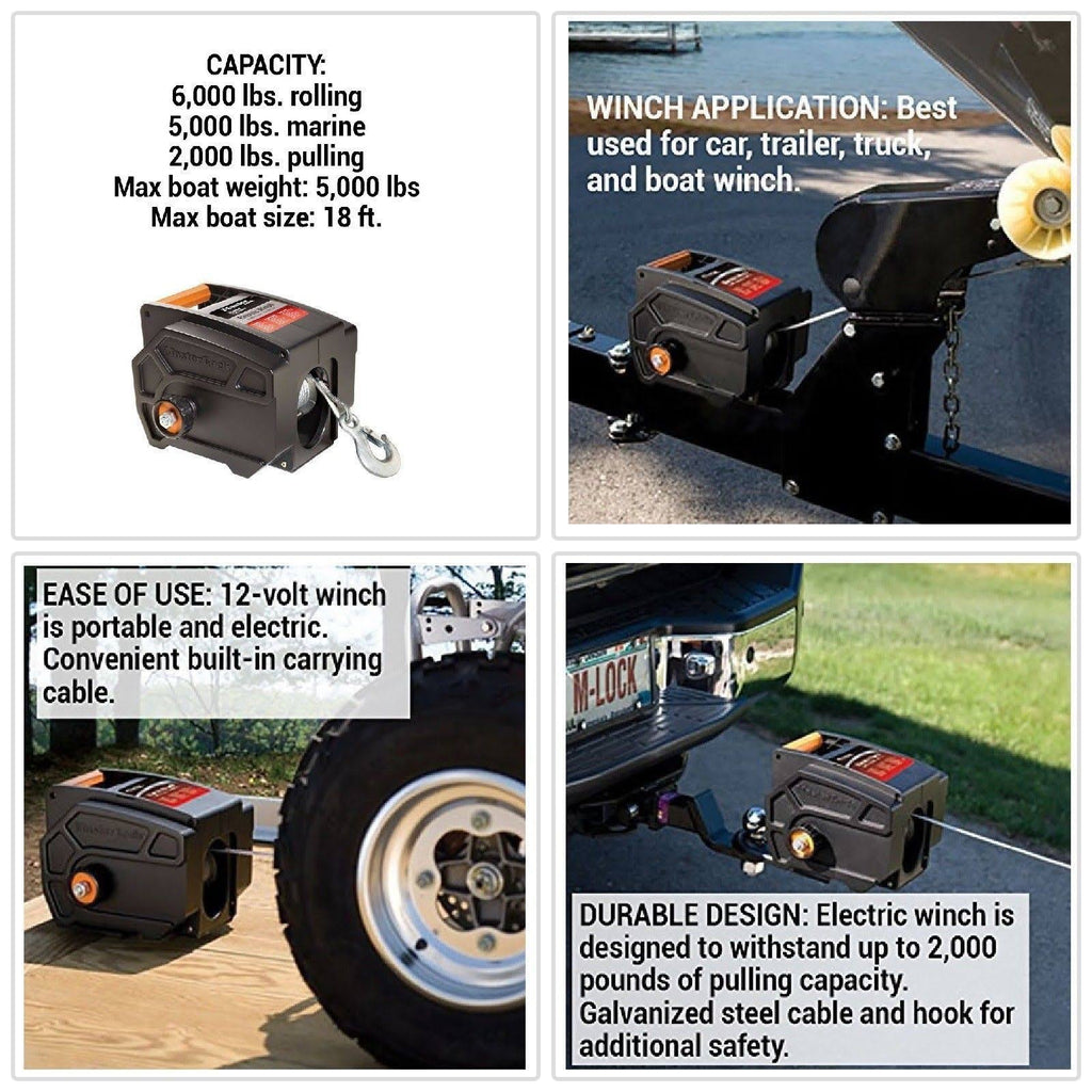 12-Volt DC Electric Winch R182501