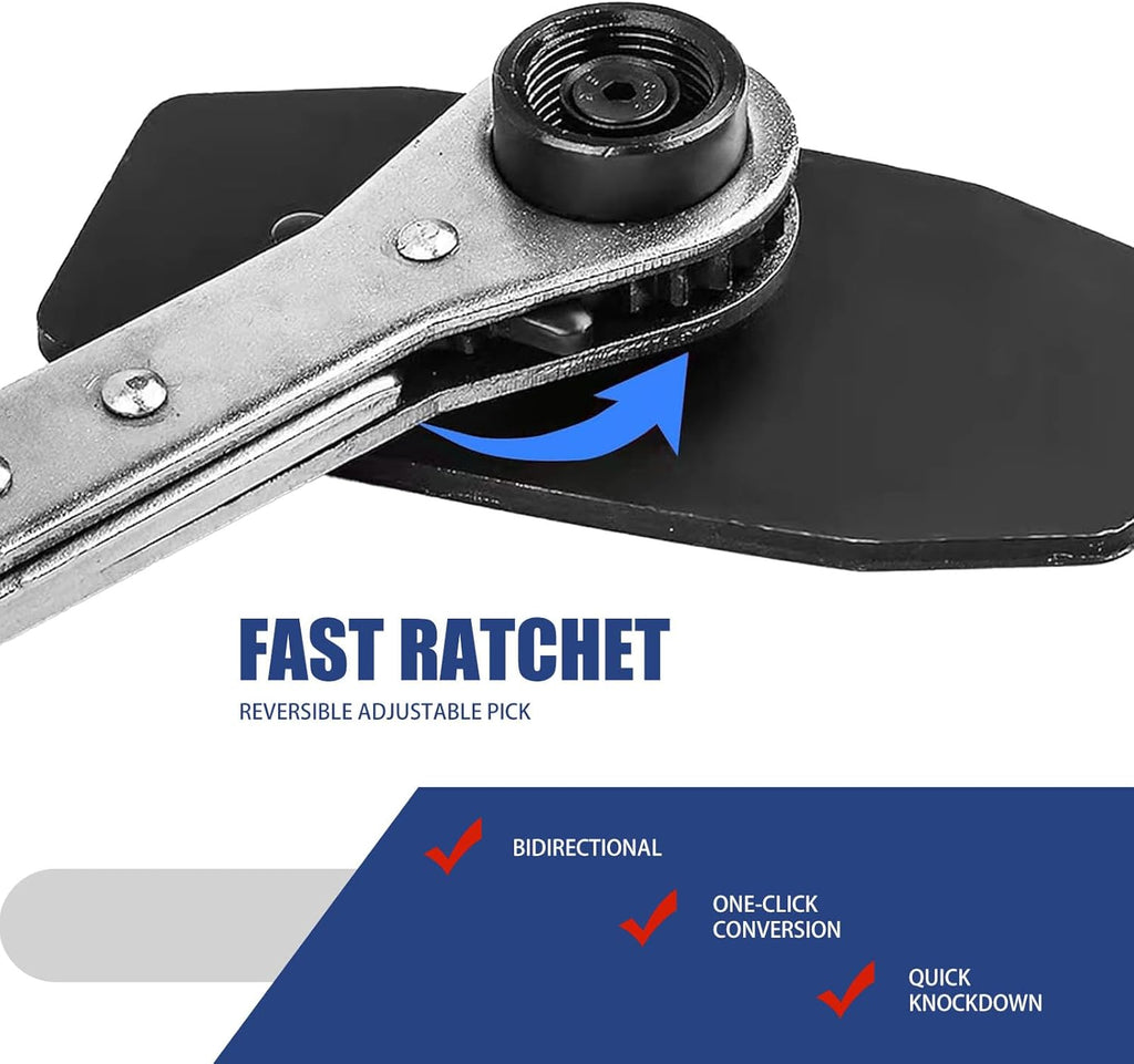 4 In 1 Ratchet Brake Caliper Press Tool (Blue & Black) I4999