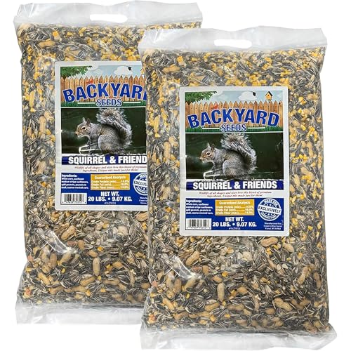 8 lb Squirrel & Chipmunk Food Mix with Sunflower Seeds, Peanuts & Corn G59866
