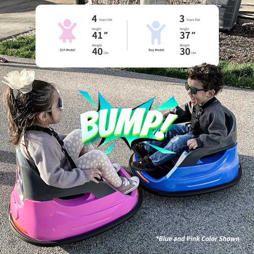 Blue Electric Bumper Car A228